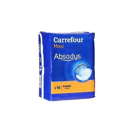 Carrefour X16 Serviettes Incontinence Maxi Crf