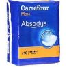 Carrefour X16 Serviettes Incontinence Maxi Crf