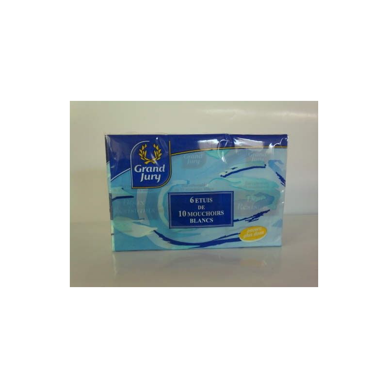 Grand Jury Etui 6X10 Mouchoirs Classic