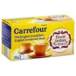 Carrefour X25 Thé Inde Breakfast Crf
