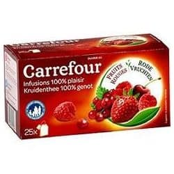 Carrefour X25 Infusion Fruits Rouges Crf