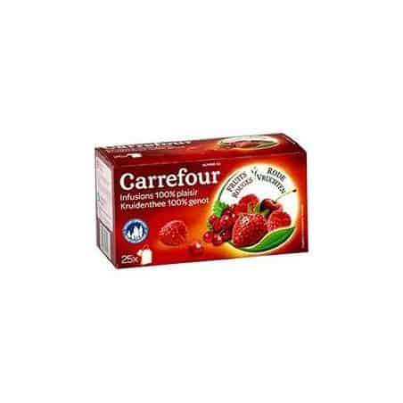 Carrefour X25 Infusion Fruits Rouges Crf