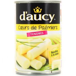 D'Aucy Cœurs De Palmier Tendres : La Boite 220G Net Égoutté