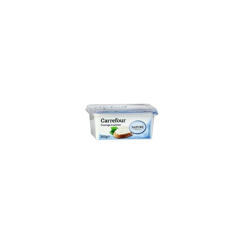 Carrefour 300G Barquette De Fromage À Tartiner Nature Crf