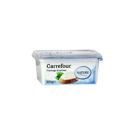 Carrefour 300G Barquette De Fromage À Tartiner Nature Crf
