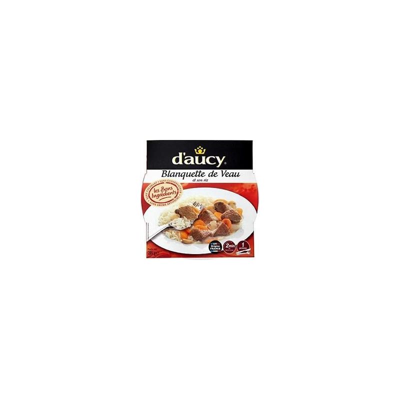 D'Aucy 285G Bq Micro Onde Blanquette Veau/Riz D Aucy