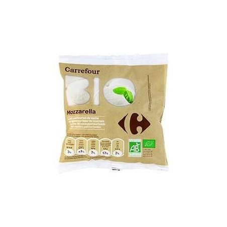 Carrefour Bio 125G Mozzarella Crf