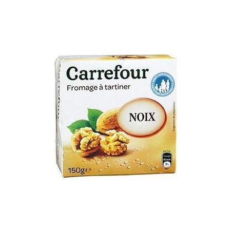 Carrefour 150G Fromage À Tartiner Aux Noix Crf