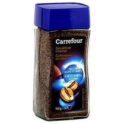 Carrefour 100G Café Soluble Lyophilisé Décaféiné Crf