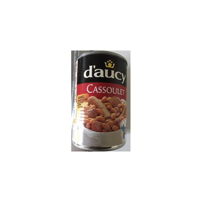 D'Aucy Bte 1/2 Cassoulet Clean Label D Aucy