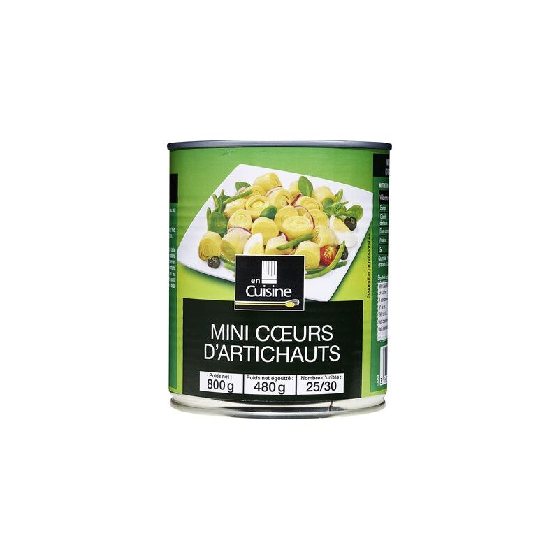 En Cuisine 4/4 Mini Coeur Artichauts Cuisineui
