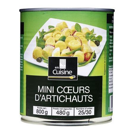 En Cuisine 4/4 Mini Coeur Artichauts Cuisineui