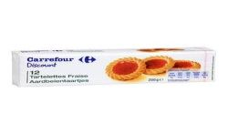 Simpl 200G Biscuits Tartelettes Aux Fraises Pp Blanc
