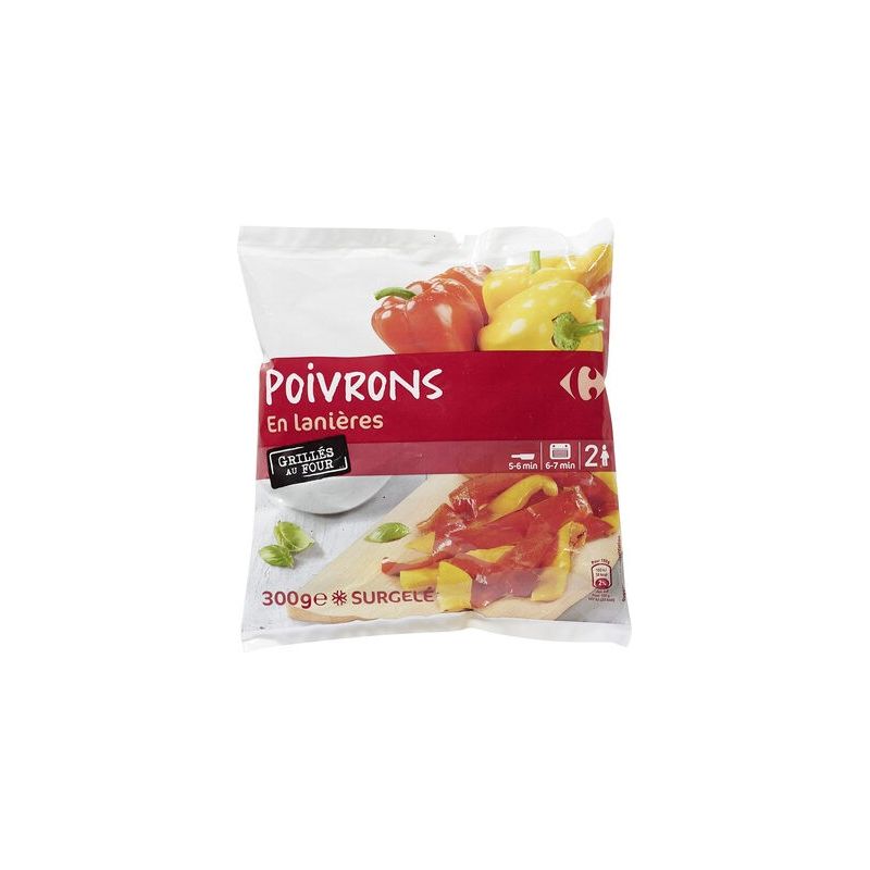 Carrefour 300G Poivrons Grilles Crf