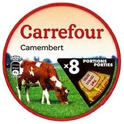 Carrefour 240G Camembert X8 Portions Crf