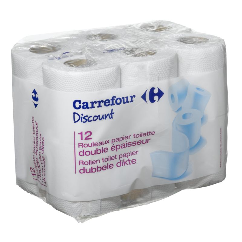 Crf Cdm X12 Rouleaux Papier Hygiénique 2 Plis Confort