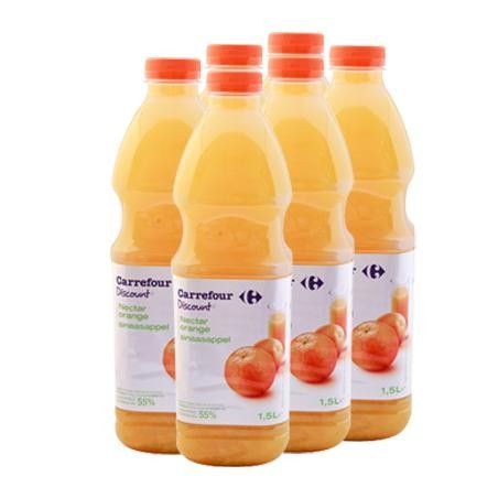 1Er Prix Pet 1,5L Nectar Orange Ppblanc