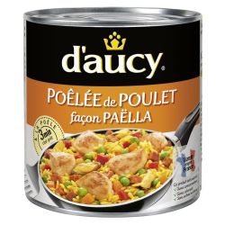 D'Aucy Daucy Poelee Poult Paella 290G