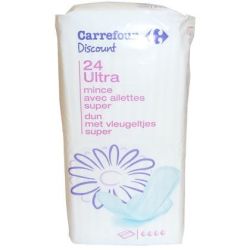 Pp Blanc X24 Serviettes Ultra Mince Super+