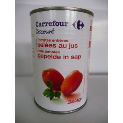 Pp Blanc 1/2 Tomates Entières Pelées