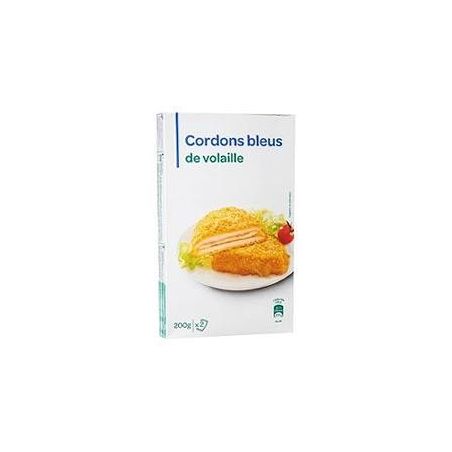 Pp Blanc 200G X2 Cordons Bleus Volaille