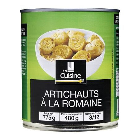 En Cuisine 4/4 Artichauts Romaine
