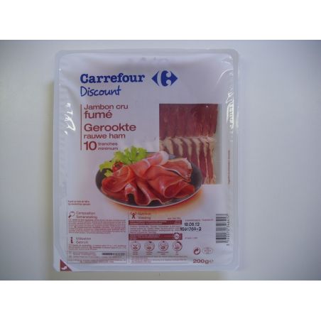 Pp Blanc 200G Jambon Cru Fumé