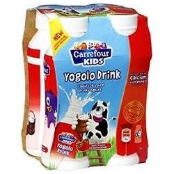 Carrefour 4X180G Yt Boir.Fraise Crf Kids