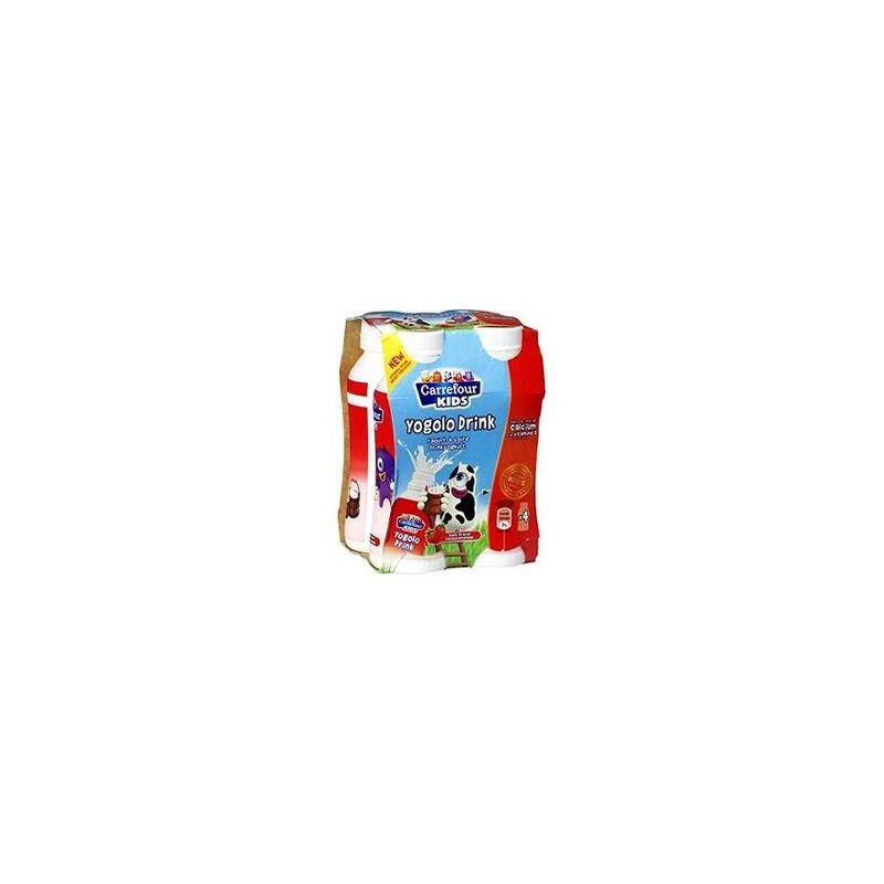 Carrefour 4X180G Yt Boir.Fraise Crf Kids