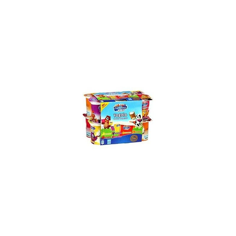 Carrefour Kids 12X125G Yaourt Aux Fruits Aromatisés Crf