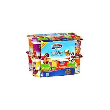 Carrefour Kids 12X125G Yaourt Aux Fruits Aromatisés Crf
