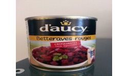D'Aucy Daucy Betterave Ss Vide 3X130G