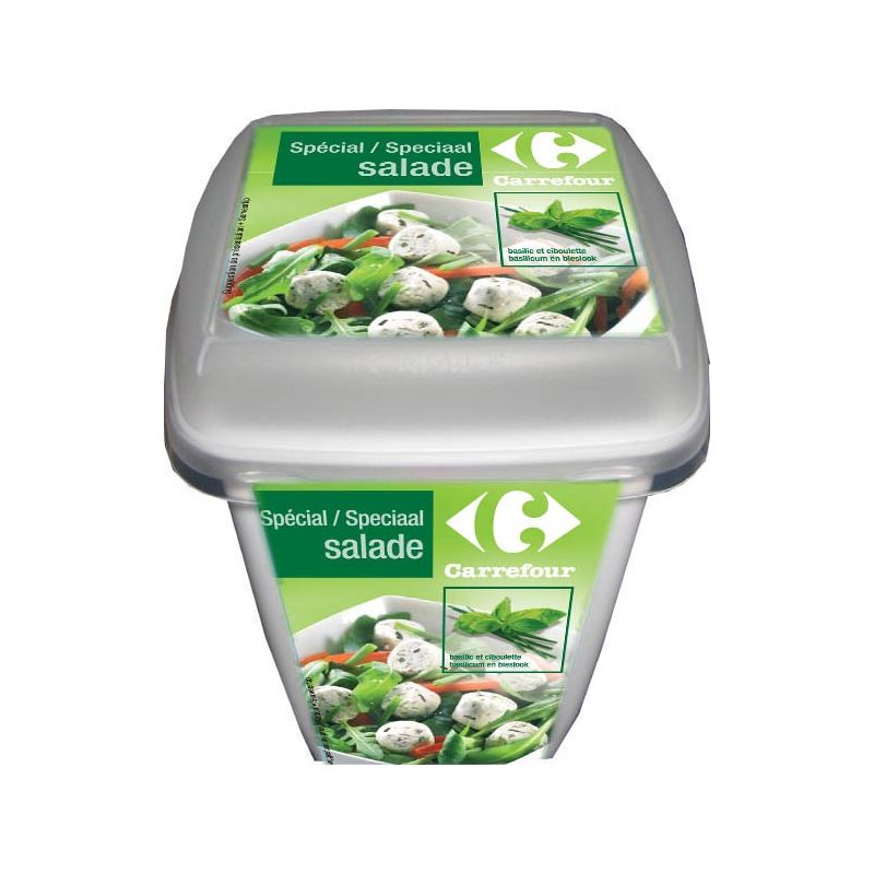 Carrefour 120G Des Salad/Apero Basil Crf