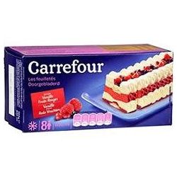 Carrefour 365G Feuilleté Vanille/Fruits Rouges Crf