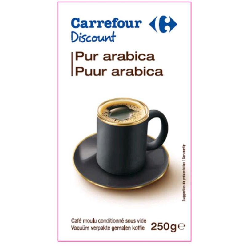 Pp Blanc 250G Moulu Pur Arabica Ppb