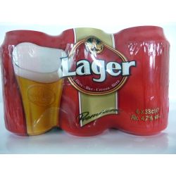 Carrefour Bte 6X33Cl Biere Lager Crf
