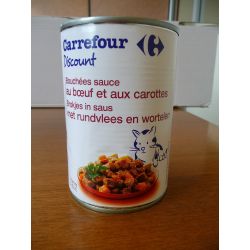 1Er Prix 1/2 Boulette Sauce Boeuf/Legumes Chat