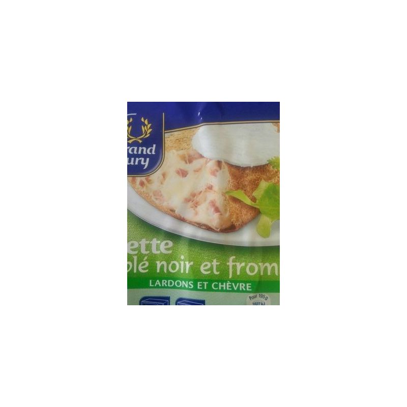 Grand Jury 195G Galette Garnie Chevre/Lardon