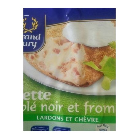 Grand Jury 195G Galette Garnie Chevre/Lardon