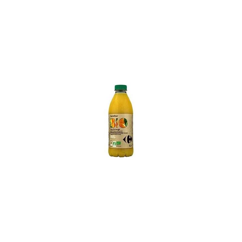 Carrefour Bio 1L Pur Jus D'Orange Crf