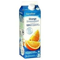 Crf Extra 1L Brique De Pur Jus D'Orange Sans Pulpe