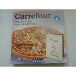 Carrefour 350G Pizza Pte Fine Au Thon Crf