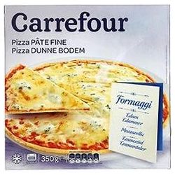 Carrefour 350G Pizza Pf 4 Fromages Crf