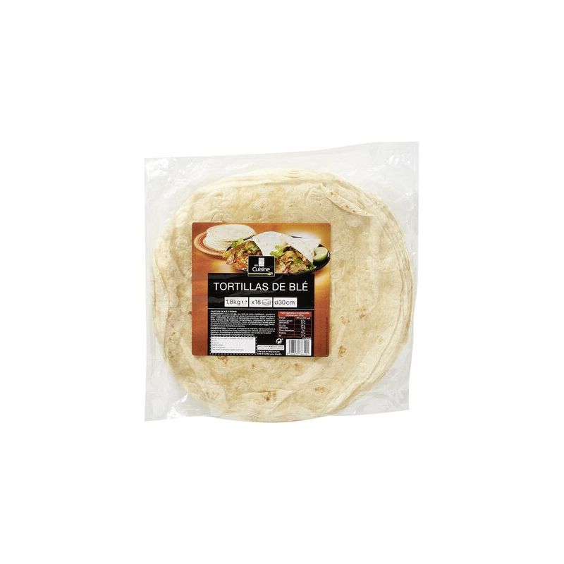 En Cuisine 180G Tortillas De Ble 30Cm