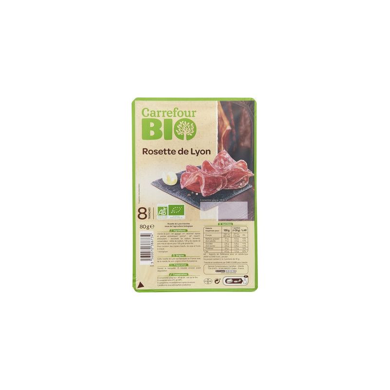 Carrefour 80G Rosette Bio