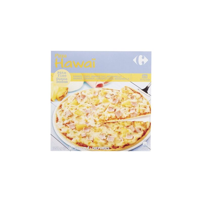 Carrefour 350G Pizza Pate Fine Hawai Crf
