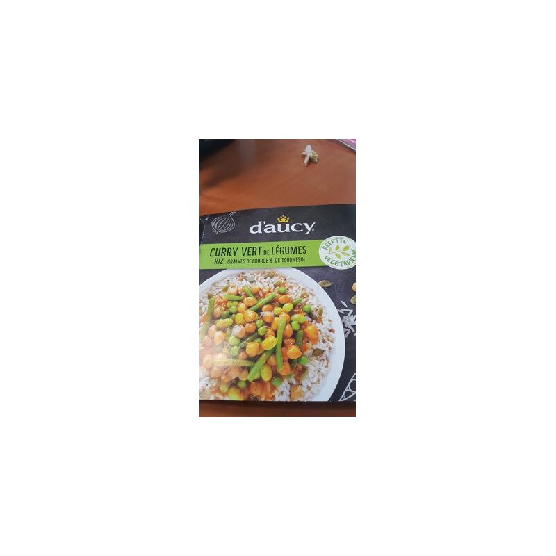 D'Aucy Dauc.Curry Vrt Leg.Riz.Gra.320