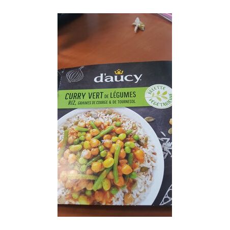 D'Aucy Dauc.Curry Vrt Leg.Riz.Gra.320