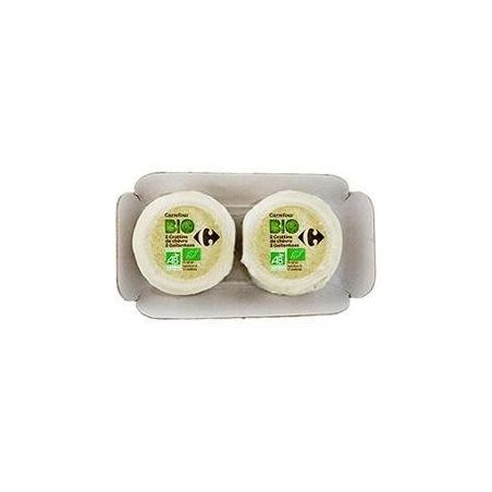 Carrefour Bio 2X60G Crottin De Chèvre Crf