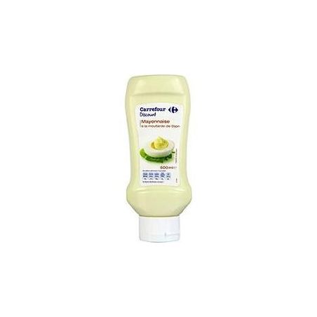 Simpl 470G Flacon Top Down Mayonnaise Pp Blanc